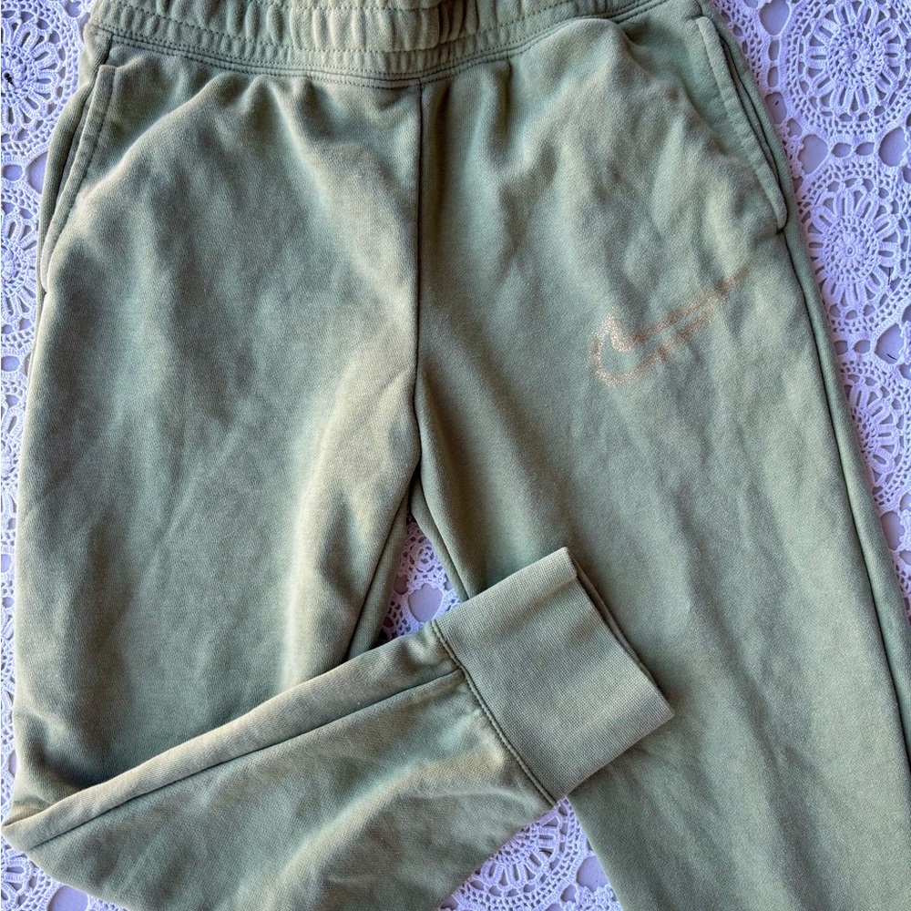 Nike Kids Sage Green Joggers